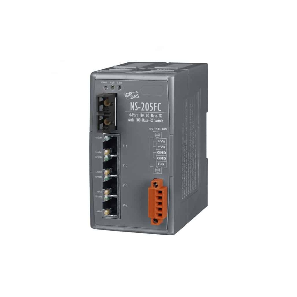 ICP DAS Unmanaged 4LAN 1MM SC Fiber Switch