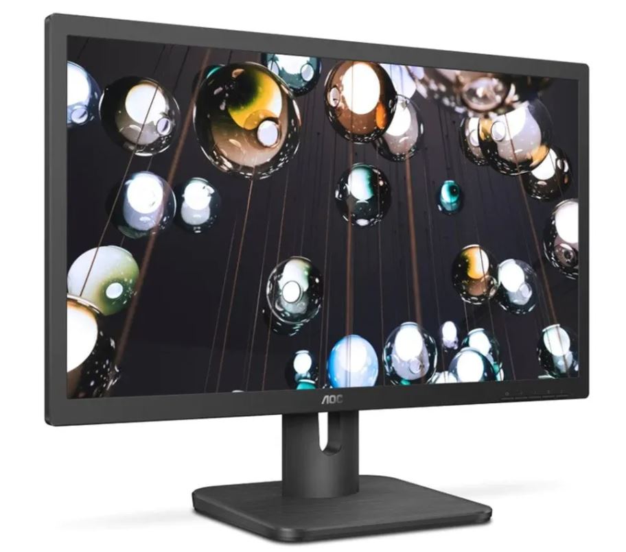 21.5" LCD Screen with VESA Support and Built-in Speakers