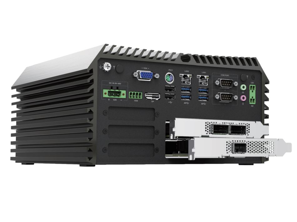 Cincoze 12th Gen Fanless Embedded Computer 2 x PCI / PCIe Expansion Slots