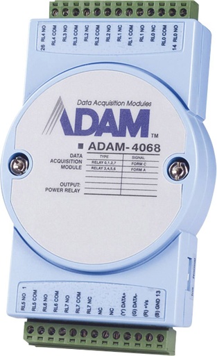 Advantech Remote IO Modbus RTU RS485 8 Relay (Demo Stock)