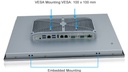 19" Panel PC - J6412 IP65 with RAM and SSD