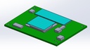 PCOM-BA01 with CPU and RAMs heat pads