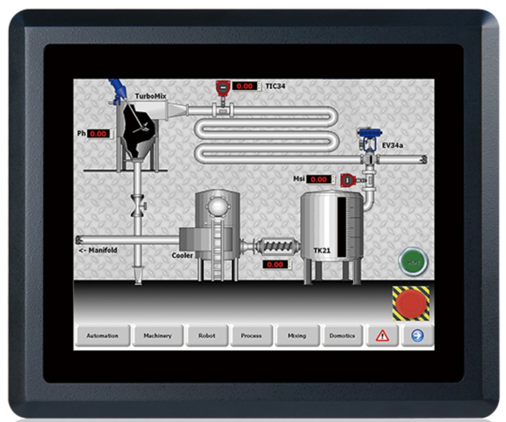 8" IEI Industrial Panel PC