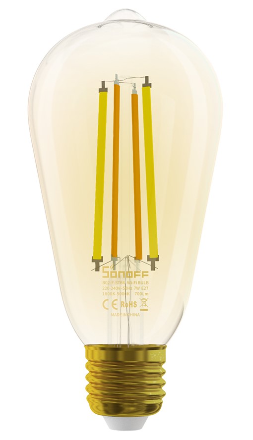 Sonoff Smart Wi-Fi LED Filament Bulb Amber