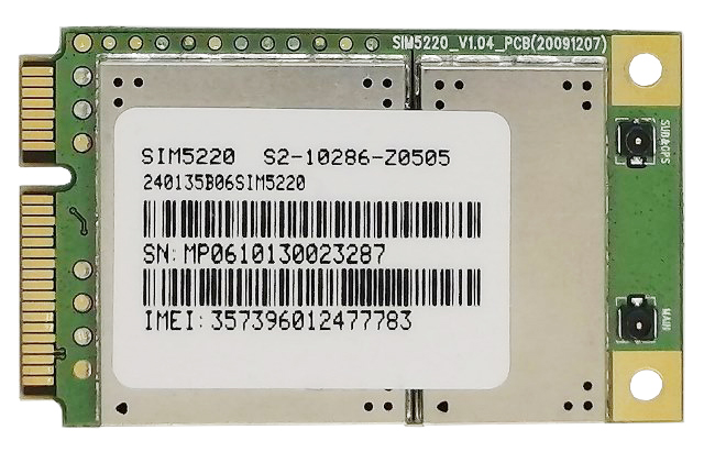 MINIPCIE-SIM 5220