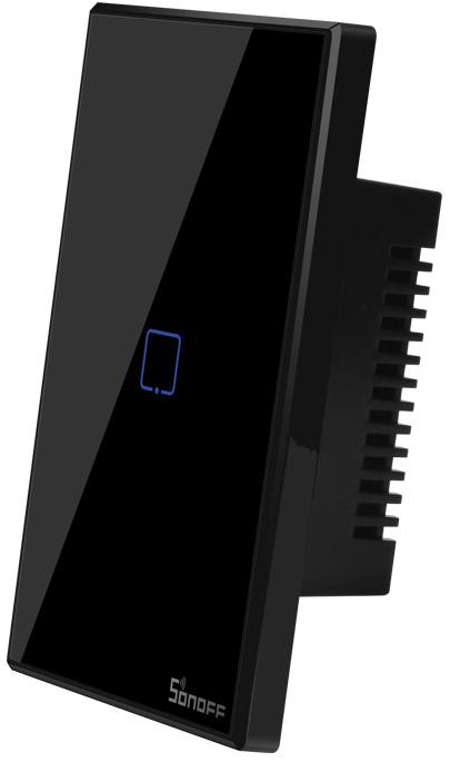 Sonoff In Wall WiFi and RF Switch Black 1 Gang
