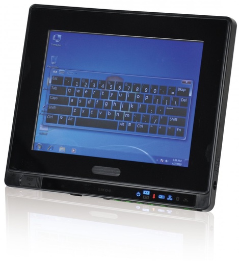 AFL2-08A-N26/R/2G - 8" IEI Fanless Panel PC, Atom N2600 All In One Industrial Touchscreen Computer