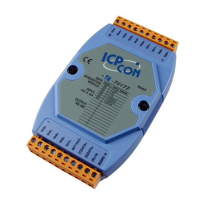 ICP DAS Remote IO DCON Protocol RS485 8AI