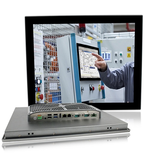 19" Panel PC - J1900 with IP65 and SSDD