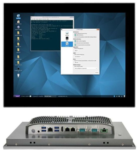15" Panel PC - J6412 IP65 with RAM SSD