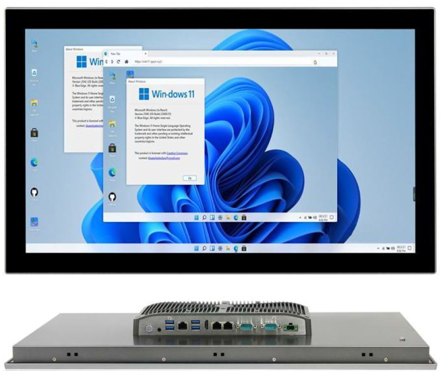 17.3" Panel PC - J6412 IP65 with RAM SSD 