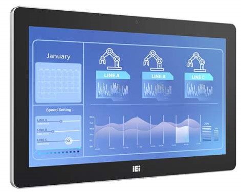 15.6" IEI Robust Industrial Touchscreen Monitor 