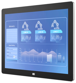 17.0" IEI Latest Generation Industrial Monitor