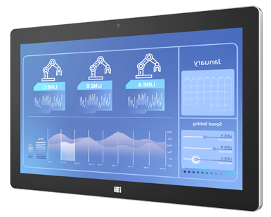18.5" IEI Robust Industrial Touchscreen Monitor