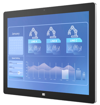 19" IEI Industrial Monitor