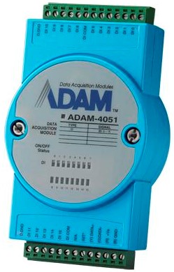 ADAM-4053-F Advantech Remote IO Modbus RTU RS485 16DI