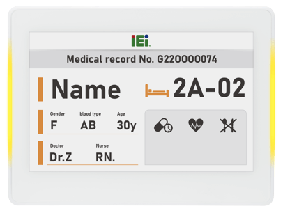 IASO-W10B-IMX8M 10.1" Medical Panel PC with NXP i.MX 8M