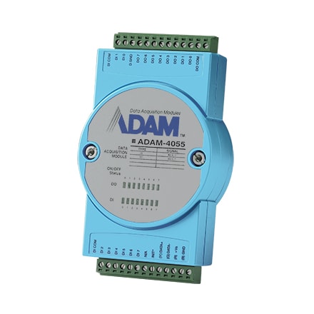Advantech Remote IO Modbus RTU RS485 4 Relay