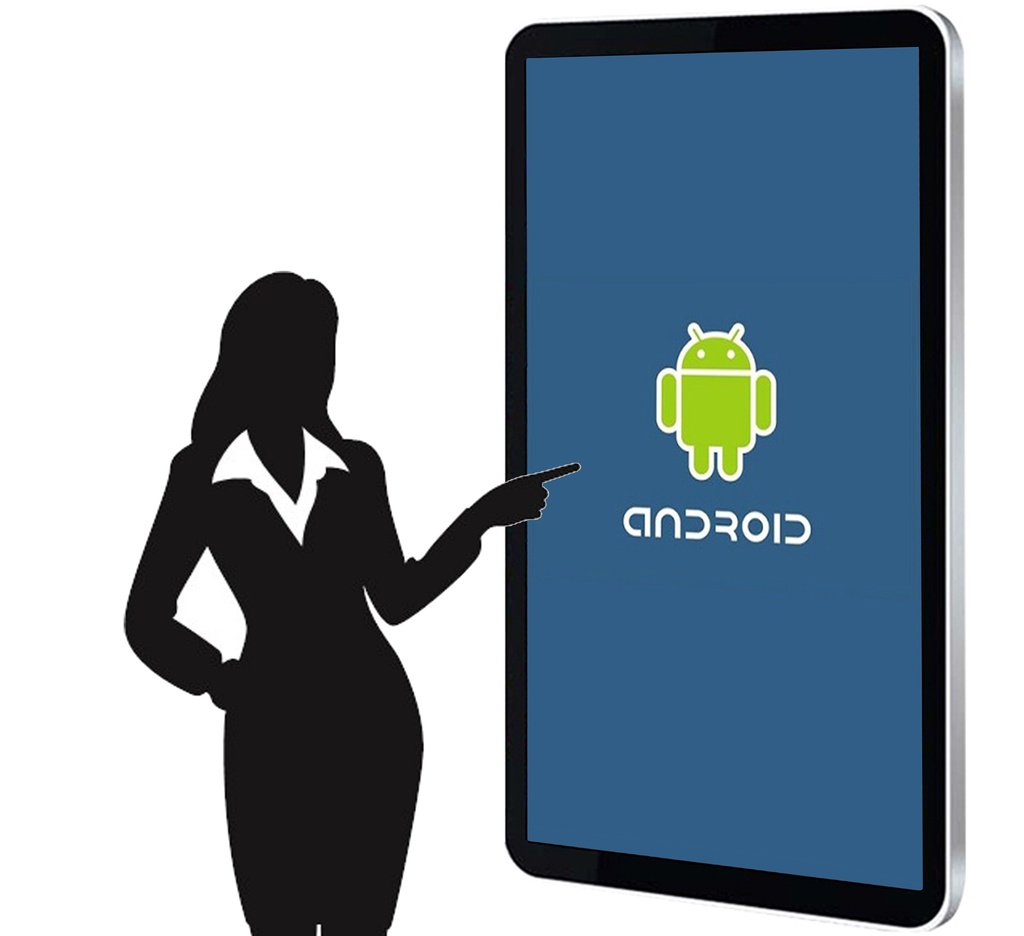 65" Android Digital Signage Capacitive Touchscreen
