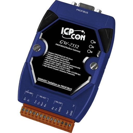 ICP DAS Converter Profibus to Modbus RTU