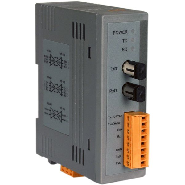 ICP DAS Converter Serial to MM ST Fiber