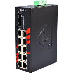 Antaira Unmanaged 8LAN 2SFP Switch