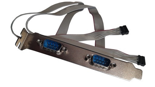 CABLE-SERIAL-2XDE9M-10PIN2.0-2Port Cable-DC